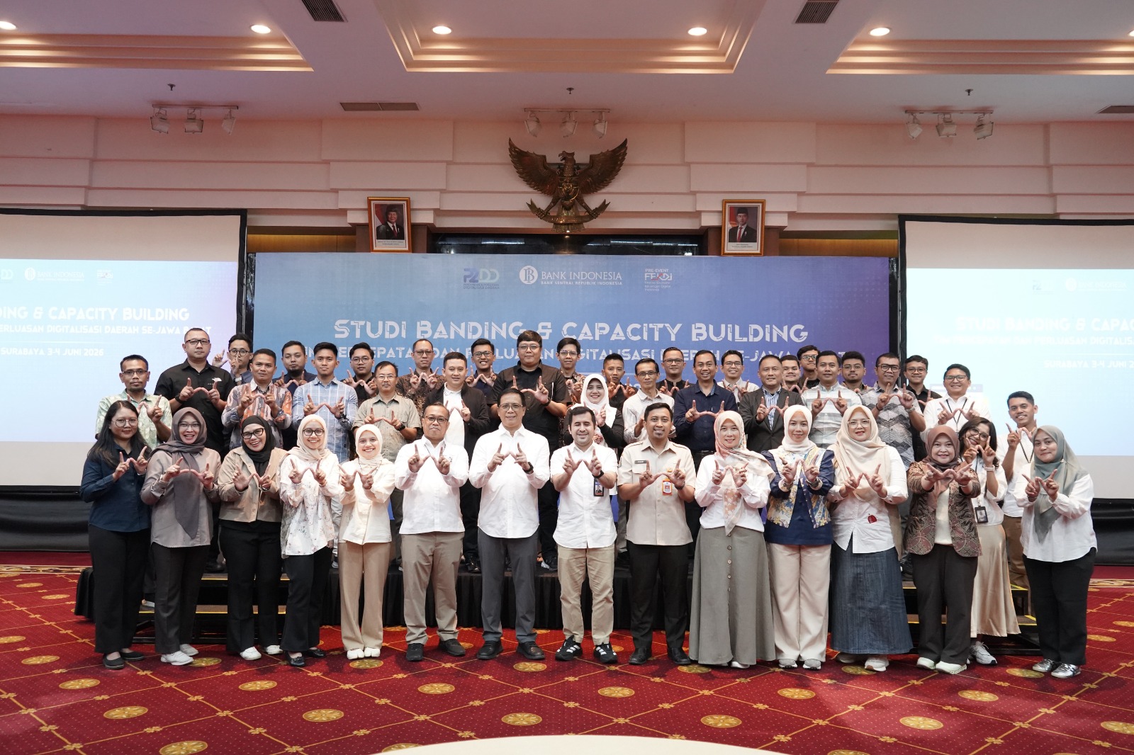 Tim P2DD se-Jawa Barat dan Bank Indonesia Perkuat Sinergi Melalui Studi Banding dan Capacity Building