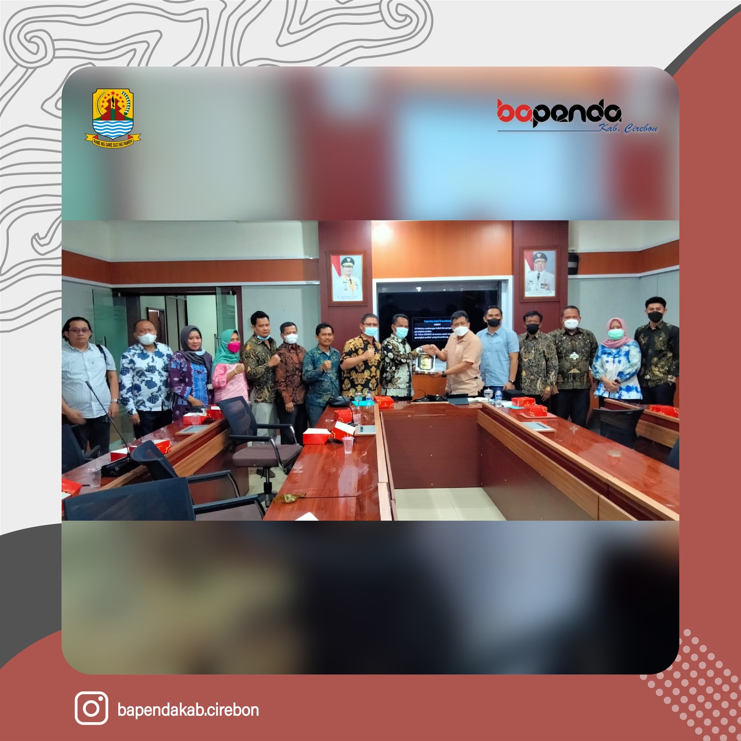 MENDAMPINGI KOMISI II DPRD KABUPATEN CIREBON KE BAPENDA PROVINSI JAWA BARAT MENGENAI DANA BAGI HASIL PAJAK DAERAH PROVINSI